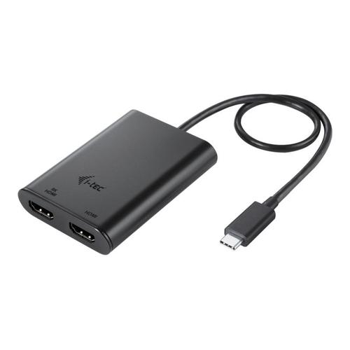 i-Tec - Station d'accueil - pour tablette, ordinateur portable - USB-C / USB4 / Thunderbolt 3 / Thunderbolt 4 - 2 x HDMI - Europe