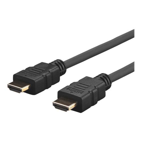 VivoLink Pro - Câble HDMI avec Ethernet - HDMI mâle pour HDMI mâle - 2 m - noir - moulé, support 4K