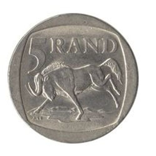 Pièce 5 Rand Afrique Du Sud - 1995