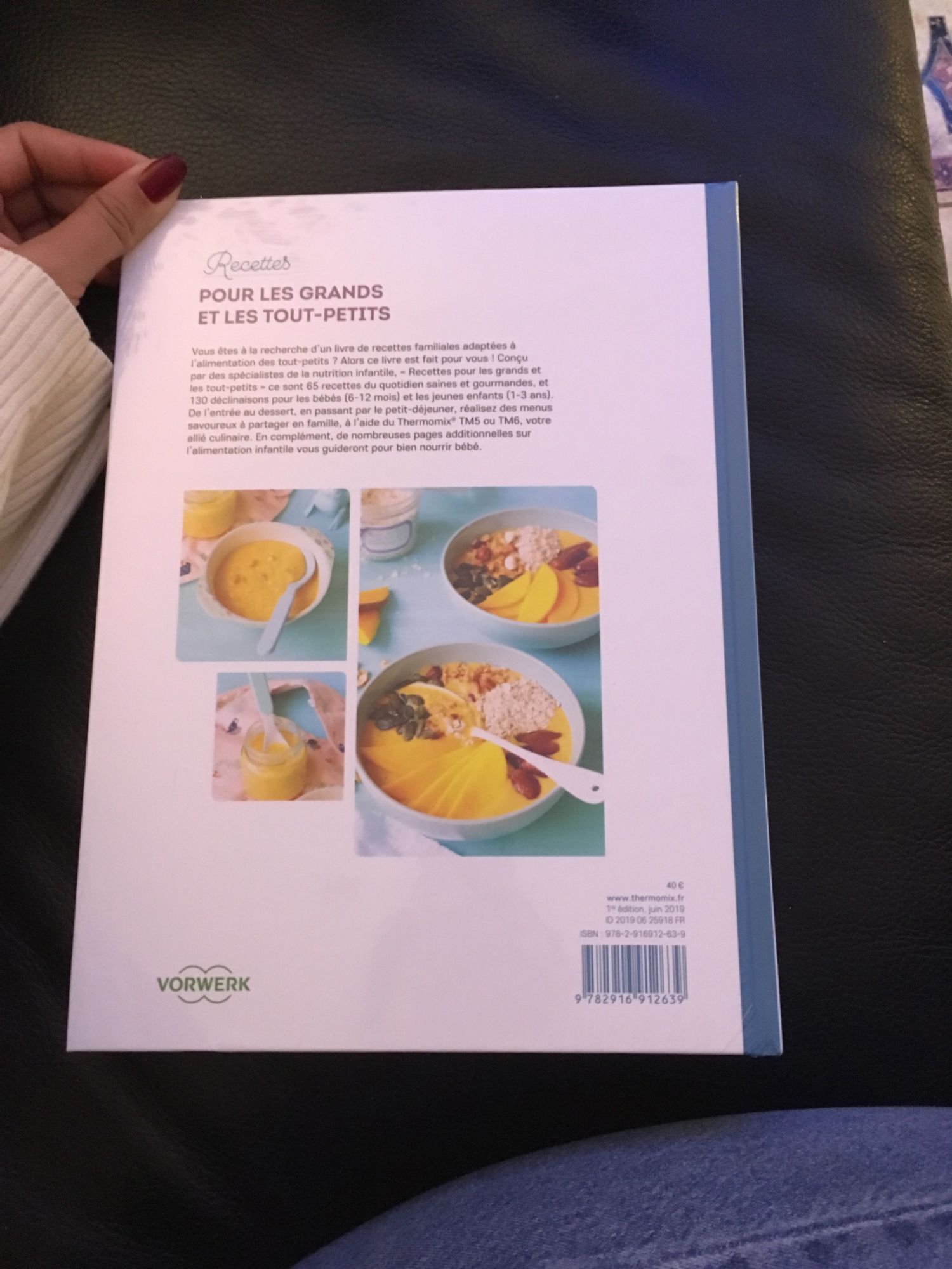 Recettes Pour Les Grands Et Les Tout Petits Livre Thermomix Rakuten