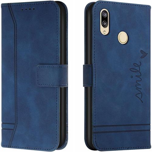 Coque Xiaomi Redmi Note 7 Pro/Note 7/Note 7s, Étui De Protection En Tpu Antichoc, Étui De Téléphone En Cuir Pu Magnétique À Rabat En Cuir Porte-Carte