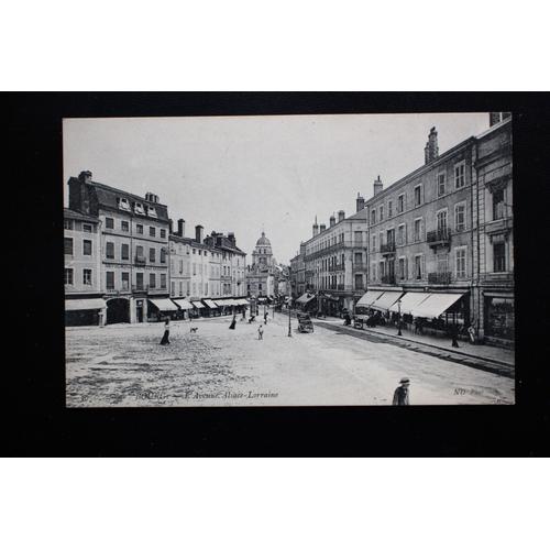 Cpa Bourg-En-Bresse - L'avenue Alsace-Lorraine - Ain - Carte Postale Ancienne - N'a Pas Circulé