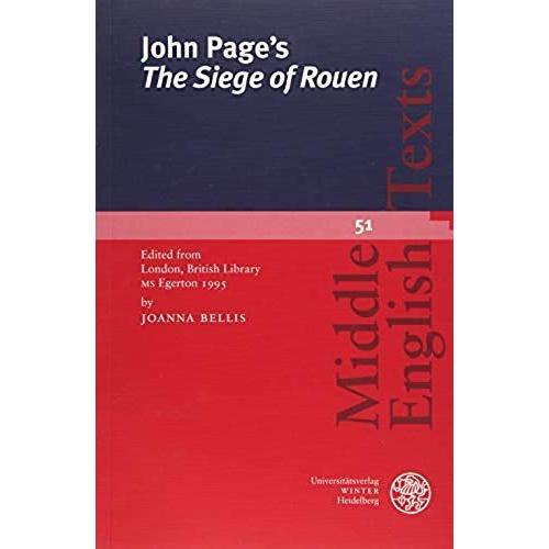 John Page's 'the Siege Of Rouen'