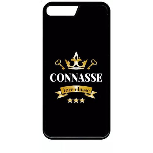 Coque Pour Iphone Se 2020 - Connasse 1er Classe - Noir