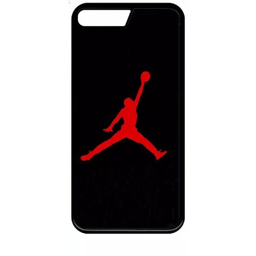 Coque Pour Iphone Se 2020 - Jordan 23 Logo Rouge - Noir