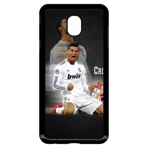 Coque Pour Galaxy J7 (2018) - Christiano Ronaldo - Noir