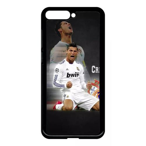 Coque Pour Huawei Y6 (2018) - Christiano Ronaldo - Noir