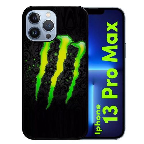 Coque Pour Iphone 13 Pro Max - Monster Griffe - Silicone - Noir