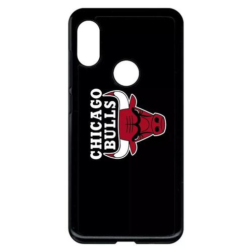 Coque Pour Xiaomi Redmi Note 6 Pro - Chicago Bulls Nba - Noir