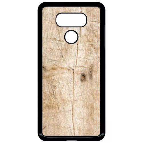 Coque Pour Lg G6 - Bois - Noir