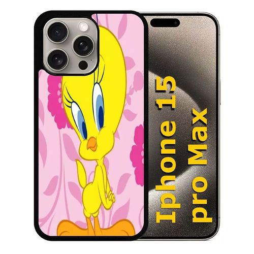 Coque Pour Iphone 15 Pro Max - Titi - Silicone - Noir