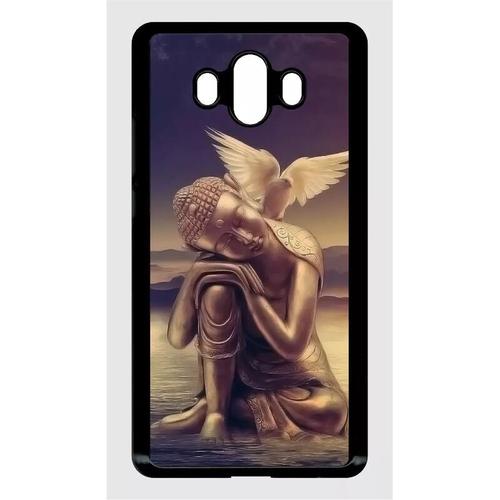 Coque Pour Huawei Mate 10 - Buddha - Noir