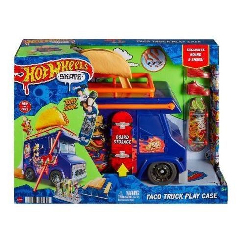 Action Hot Wheels  Skate  Coffret Camion De Tacos