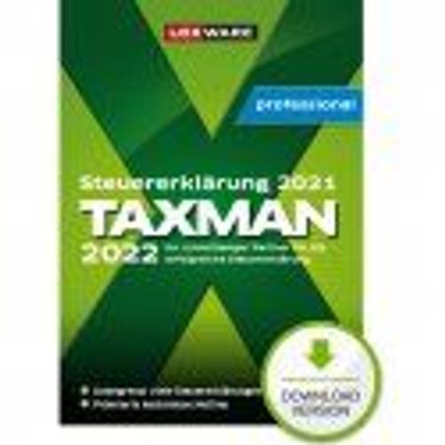 Lexware Taxman Professional 2022 (Licence 3 Postes) [T?L?Charger] Pour