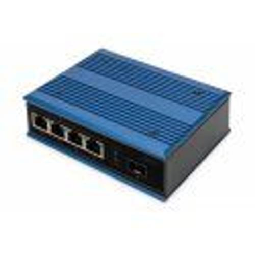 Digitus Commutateur Réseau Fast Ethernet 4 Ports, Industriel, Non Adm
