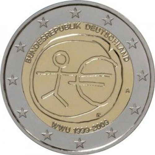 Pièce 2 Euro Rare 1999-2009 Bundesrepulik Deutschland