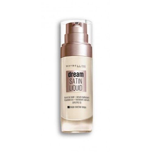 02 Beige Clair - Fond De Teint Dream Satin Liquid De Gemey Maybelline 