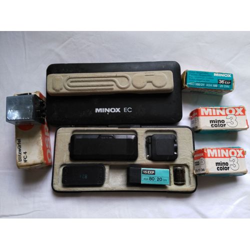 Mini Minox EC et accessoires