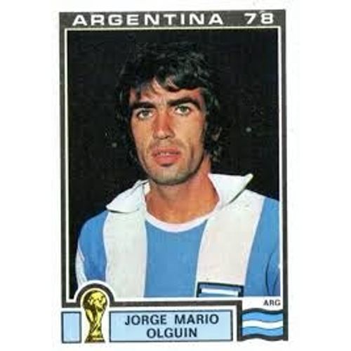 Vignette Foot Argentina 78 Jorge Mario Olguin 94