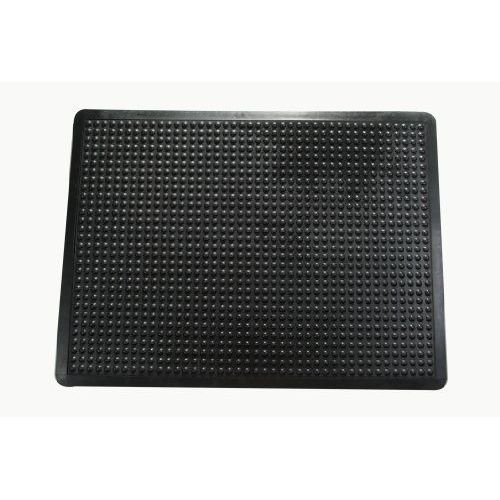 Doortex Anti-Fatigue Tapis En Caoutchouc Texturé Antidérapant À Bord Biseauté 610x910mm Bubble Patte 610 X 910 Mm Noir