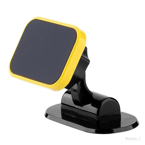 Support De Téléphone De Voiture Support De Téléphone Magnétique Puissant Jaune