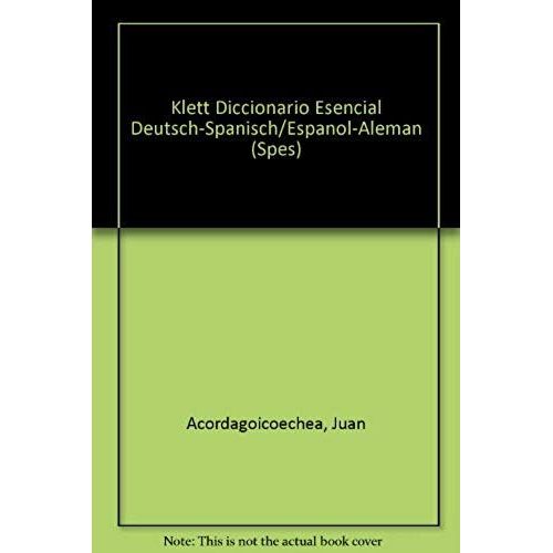Taschenwörterbuch Diccionario Esencial Deutsch-Spanisch / Español-Aleman