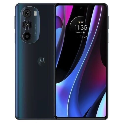 Motorola moto Edge + plus 2022 x30 xt2201 Snapdragon 8gen1 12gb / 8gb RAM 50mp Android 12 smartphone Bleu,8gb + 512gb [98% nouveau]