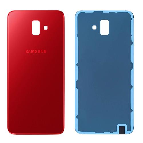 Cache Batterie Samsung Galaxy J6 Plus Façade Arrière De Remplacement Rouge