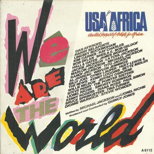 Usa For Africa : We Are The World (M. Jackson - L. Richie) 6:22 / Grace (Q. Jones - J. Lubbock) 4:30