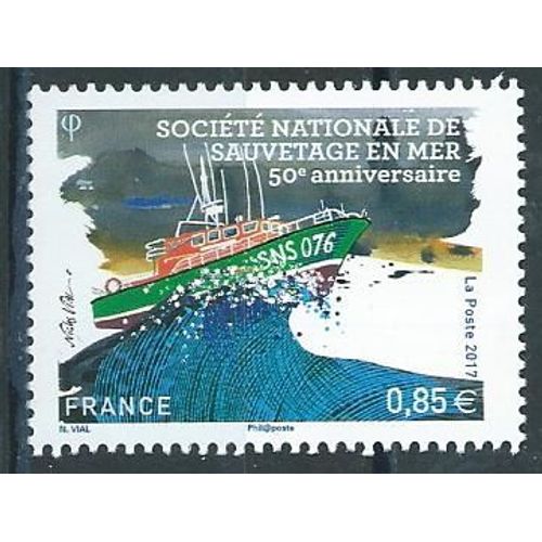 Cinquantenaire De La Societé Nationale De Sauvetage En Mer (S N S M) 2017 N° 5151 Neuf**