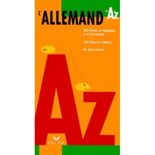 L Allemand De A À Z