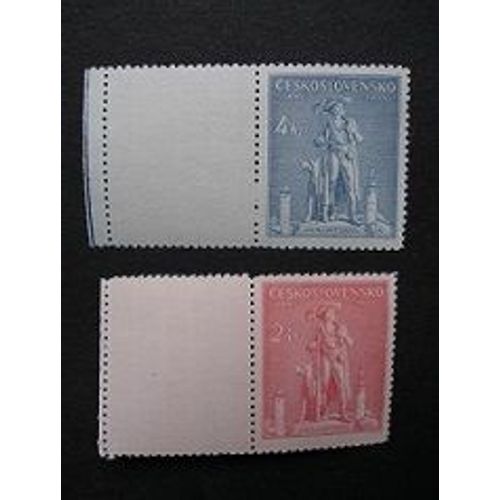 Tchécoslovaquie 1945 - Statue De Kosina - Mnh**