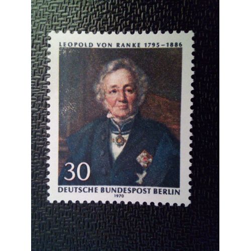 Timbre Berlin Allemagne Yt 353 Léopold Von Ranke (1795-1886) 1970 ( 031012 )