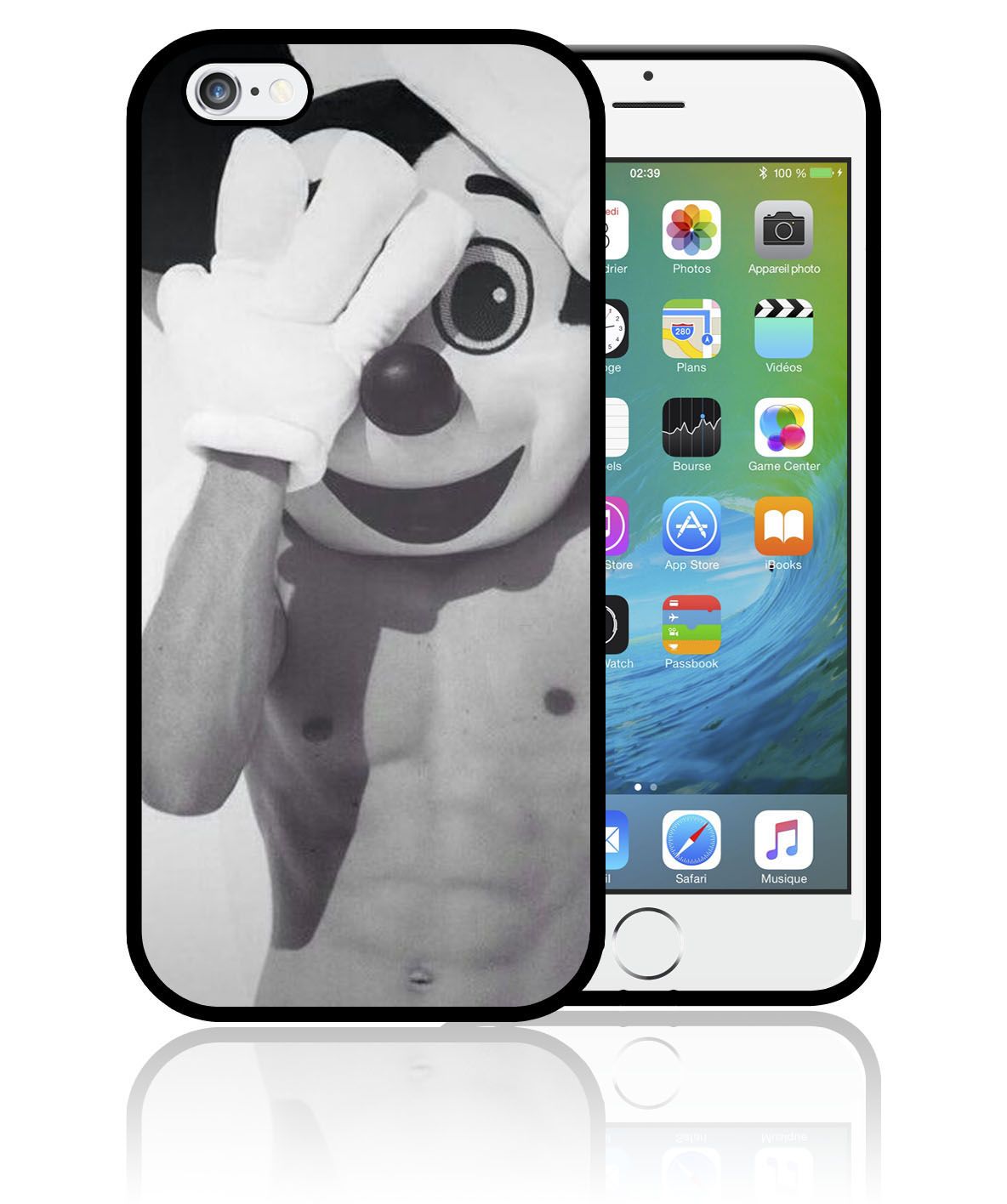 Coque Iphone 4 Et Iphone 4s Mickey Sexy Gay Hot Disney Swag0311