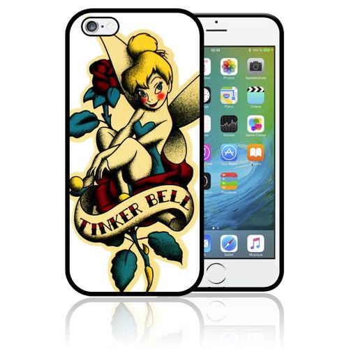 Coque Iphone 5 Et Iphone 5s Et Iphone Se La Fee Clochette Tinkerbell Fleur Flower Swag Peter Pan Disney Etui Housse Bumper Apple Neuf Neuve