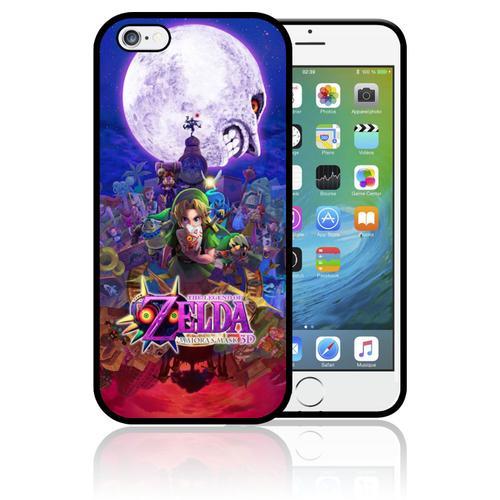 Coque Iphone 5 Et Iphone 5s Et Iphone Se The Legend Of Zelda Majoras Mask New 3ds Xl Wii U Nintendo 640405