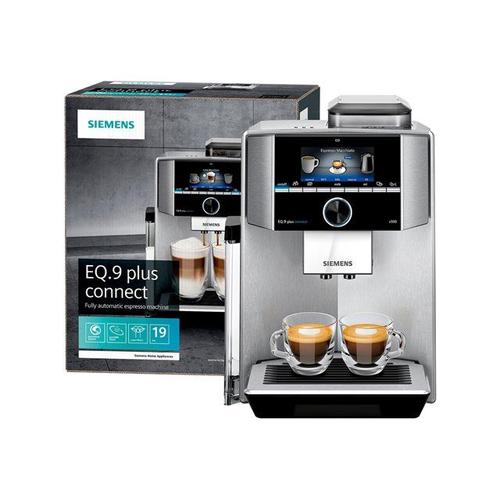 Siemens EQ.9 plus connect s500 TI9553X1RW - Machine à café automatique avec mousseur à lait - 19 bar - acier inoxydable