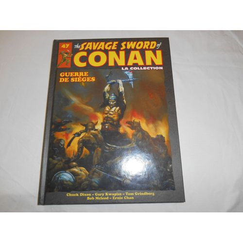 The Savage Sword Of Conan 47 Guerre De Sieges Hachette