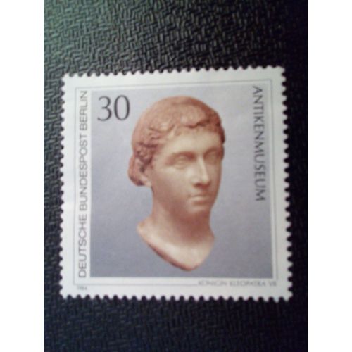 Timbre Berlin Allemagne Yt 669 Reine Cléopâtre Vii (Musée Des Antiquités) 1984 ( 031012 )