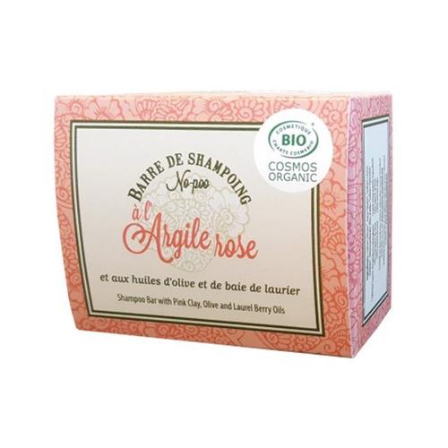 Barre De Shampoing Bio No-Poo À L'argile Rose 