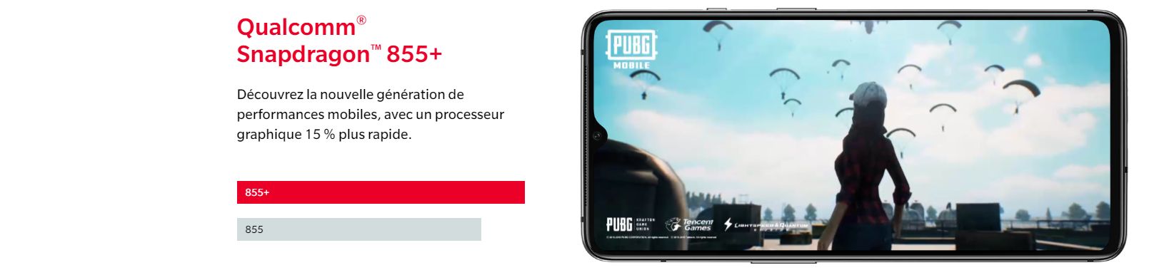 OnePlus 7T 256 Go Double SIM Bleu Glacier image 1 | Rakuten