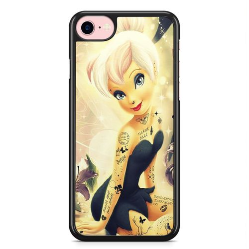 Coque Iphone 6 Plus Et Iphone 6s Plus La Fee Clochette Tinkerbell Peter Pan Disney Tattoo Tatouages Punk