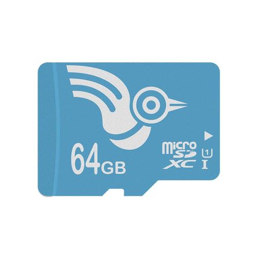ADROITLARK Carte Micro SD 64 go Classe 10 Carte mémoire microSD Haute Vitesse U1 pour GoPro/appareils Photo/téléphones Portables/