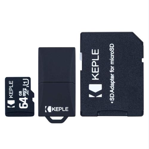 Carte Micro SD 64Go | 64GB MicroSD Classe 10 Compatible avec Huawei P8 / Lite, P9, P20, 7X, 7C, 7A, Y3, Y5, Y6, Y7,Y9 P Smart, Ho