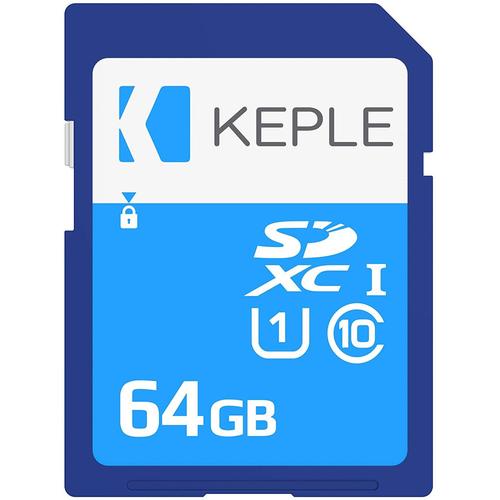 Keple 64GB 32Go SD Memoire Carte de Quick Speed SD SDcarte Compatible avec Nikon Coolpix W100, B500, B700 DSLR Digital Kamera | 6