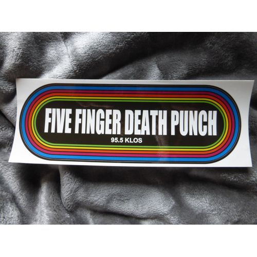 Five Finger Death Punch Auto Collant De La Radio De Los Angeles Klos 95.5