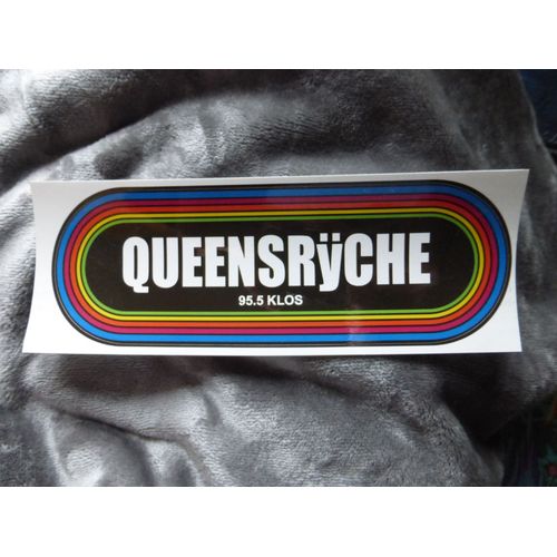 Queensrÿche Auto Collant De La Radio De Los Angeles Klos 95.5