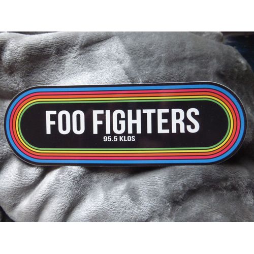 Foo Fighters Auto Collant De La Radio Klos 95.5 De Los Angeles