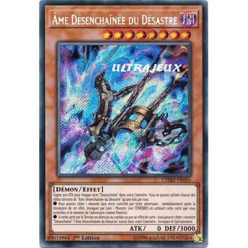 Yu-Gi-Oh! - Chim-Fr010 - Âme Désenchaînée Du Désastre - Secret Rare