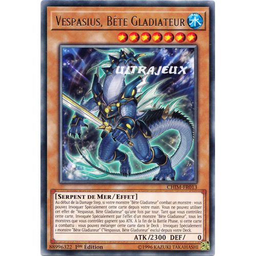 Yu-Gi-Oh! - Chim-Fr013 - Vespasius, Bête Gladiateur - Rare
